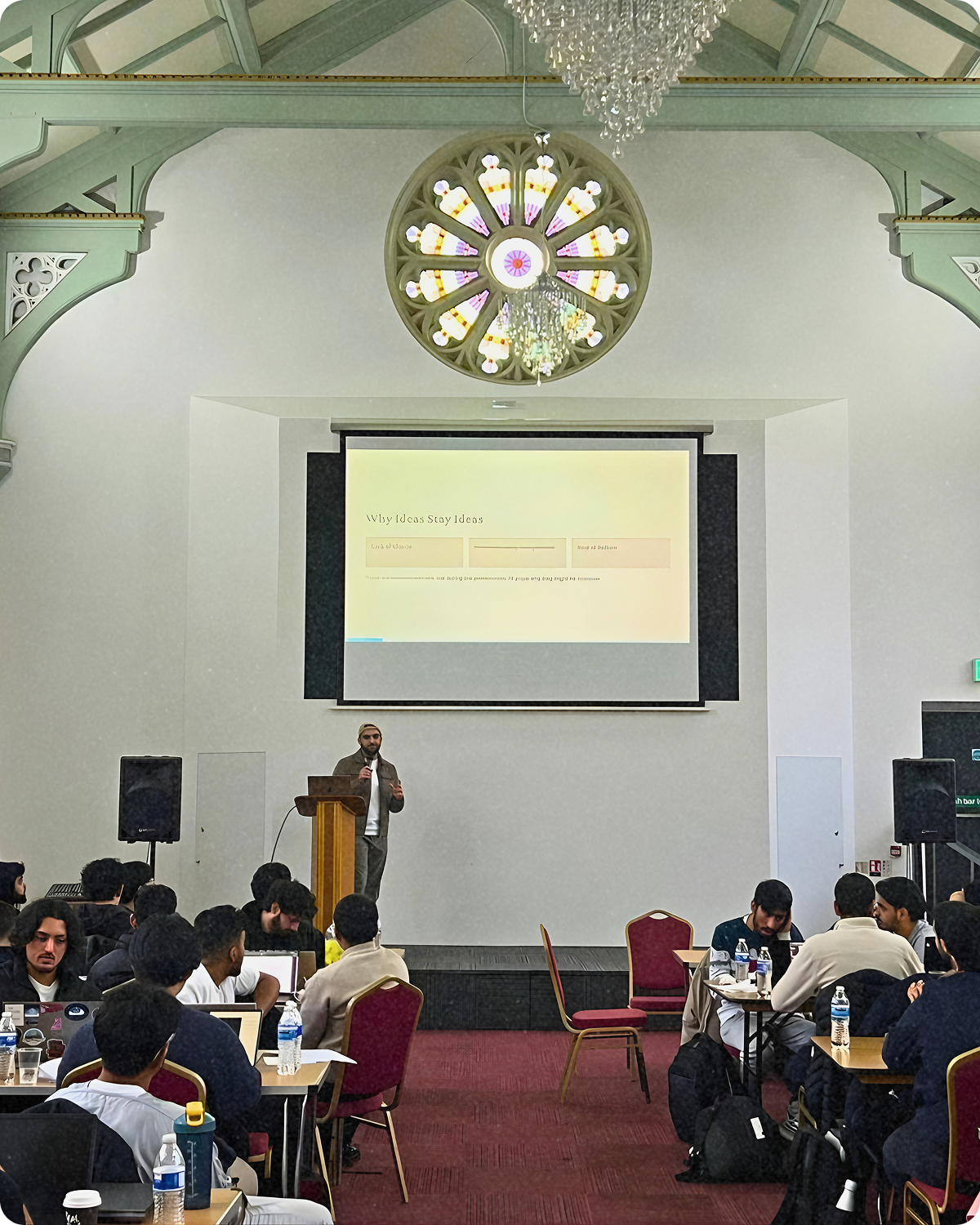 Hackathon workspace scene